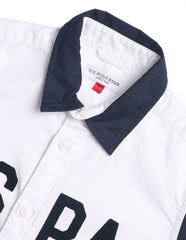 U.S.POLO KIDS BOYS SHIRT H/S UKSHT1397