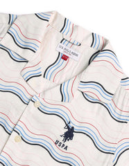 U.S.POLO KIDS BOYS SHIRT H/S UKSHT1372