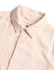 U.S.POLO KIDS BOYS SHIRT H/S UKSHT1394