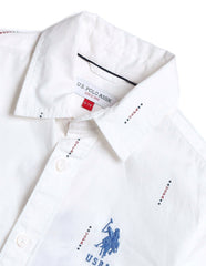 U.S.POLO KIDS BOYS SHIRT H/S UKSHT1363