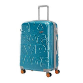 VIP Ramp Next 69 Polycarbonate Trolley Bag With Tsa Lock And Spinner Wheels(Turquoise, Size_70), Medium - Goyalsons ShopMax