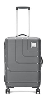 VIP Lexus Hardside Spinner Luggage with Flushed TSA Lock, PP Shell, Dual 8 Wheels, Anti-Theft Zipper, Free Luggage Cover (Caster Grey, Medium (66 cm))