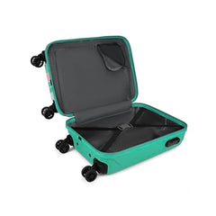 Skybags Polypropylene Spinner Paradise Cabin Trolley Bag 55cm|Small|Hard Luggage|Smooth 8-Wheel Suitcase|Combination Lock with Sturdy Anti-Theft Zipper|5-Year International Warranty-Unisex(Green) - Goyalsons ShopMax