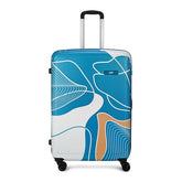 Skybags Polypropylene Spinner Paradise Check-in Trolley Bag 77cm|Large|Hard Luggage|Smooth 8-Wheel Suitcase|Combination Lock with Sturdy Anti-Theft Zipper|5-Year International Warranty-Unisex(Blue)