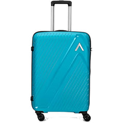Aristocrat Vector Plus Polypropylene Hard-Sided Large Trolley Bag with 8 Wheels, Anti-Theft Zipper & TSA Lock (Teal Blue (TBL), Large (77 CM)) - Goyalsons ShopMax