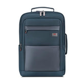 VIP Legacy 17 Inch Convertible Laptop Backpack 25L | Water-Resistant with USB Charging Port | Padded Laptop Sleeve, 3 Compartments, Front Organizer | Office & Travel Backpack for Men & Women (Navy) - Goyalsons ShopMax