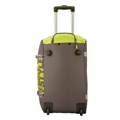 Skybags Polyester Solid Pattern Hustle Dft 55 (Green, Small, Wheel Duffle)