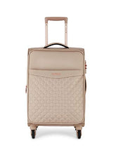 Caprese Alexandria 58 Cms Polyester Softsided Cabin Luggage (Blush) - Goyalsons ShopMax