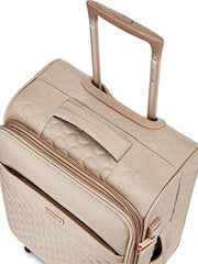 Caprese Alexandria 58 Cms Polyester Softsided Cabin Luggage (Blush) - Goyalsons ShopMax