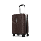 VIP Aristocrat Cabin 55 cm 8 Wheels Trolley Bags with Premium Gift Packing Box, Lightweight Bag, Perfect for Gifting(Marriage,Diwali and Special Ocassion) and 5 Years International Warranty (Brown) - Goyalsons ShopMax