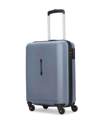 Aristocrat Cabin 55 Cm(Small) 4 Wheels Trolley Bags for Travel Hard Case Luggage, Lightweight Bag with Combination Lock & Robust Trolley with 5 Years Warranty (Blue) - Goyalsons ShopMax