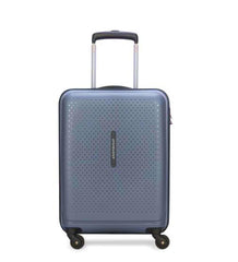 Aristocrat Cabin 55 Cm(Small) 4 Wheels Trolley Bags for Travel Hard Case Luggage, Lightweight Bag with Combination Lock & Robust Trolley with 5 Years Warranty (Blue) - Goyalsons ShopMax