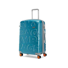 Skybags Polycarbonate Hard 37 inch suitcase(S21SKRAMPNXTMED001_blue) - Goyalsons ShopMax