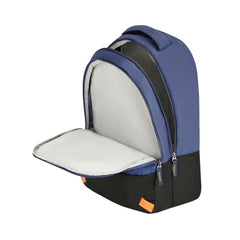 Safari Velocity 16 Casual Backpack, 2 Compartments with Side and Front Pocket, Padded Back & Shoulders, 32L, (Blue) - Goyalsons ShopMax