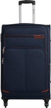 Safari Season Collection Polyester 55 cms Navy Blue Carry-On (Merina-55-Navy Blue-4W) - Goyalsons ShopMax