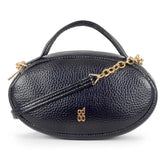 Baggit Women's Stylish Textured Blue Satchel Bag For Women | Ladies Purse Handbag | Stylish Shoulder Bag | Stylish Crossbody Bags For Women | Dual Carry Sling Bag (Dark Blue)