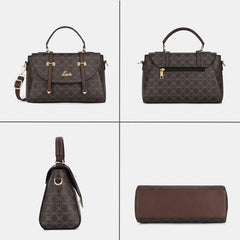 Lavie Women's Beech Flap Satchel Bag | Satchel Handbag for Work | Ladies Purse | Stylish Shoulder Bag | Gift for Women