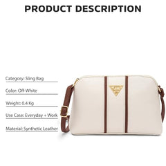 Lavie Signature Georgia Woman's Crossbody Sling Bag | Ladies Purse Handbag | Gift for Women - Goyalsons ShopMax