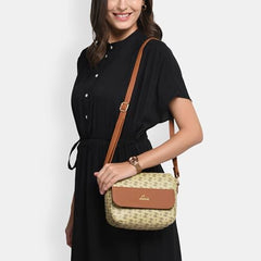 Lavie Woman's Broxa Flap Crossbody Sling Bag | Ladies Purse Handbag | Gift for Women