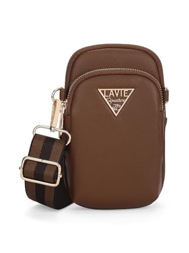 Lavie Signature Indiana Women's Vertical 2C Crossbody Sling Bag | Ladies Purse Handbag | Gift for Women - Goyalsons ShopMax