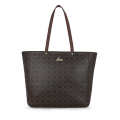 Lavie Women's Mono Amanda Monogram LL Print Tote Handbag | Tote Bag for Work | Ladies Purse | Stylish Shoulder Bag | Gift for Women - Goyalsons ShopMax