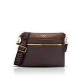 Lavie Luxe Women's Mono Quick Top Zip Crossbody Box Sling Bag | Ladies Purse Handbag | Gift for Women - Goyalsons ShopMax