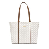 Lavie Women's Mono Neghan Monogram Print Tote Bag for Women | Tote Bag for Work | Ladies purse | Stylish Shoulder Bag | Gift for Women