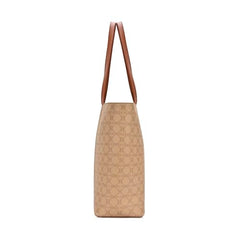 Lavie Women's Mono Neghan Monogram Print Tote Bag for Women | Tote Bag for Work | Ladies purse | Stylish Shoulder Bag | Gift for Women - Goyalsons ShopMax