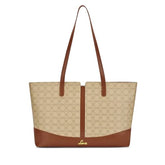 Lavie Women's Mono Freya Monogram Print Tote Bag for Women | Tote Bag for Work | Ladies purse | Stylish Shoulder Bag | Gift for Women