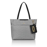 Lavie Luxe Women's Monogram Zumi Large 15 Inch Laptop Tote Handbag | Tote Bag for Work | Ladies Purse | Stylish Shoulder Bag | Gift for Women