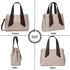 Lavie Signature Women's Nashville 3C Satchel Handbag | Satchel Bag for Work | Ladies Purse | Stylish Shoulder Bag | Gift For Women - Goyalsons ShopMax