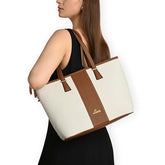 Lavie Avery Colourblock Tote |Tote Bag | Ladies purse | Stylish Shoulder Bag | Gift for Women - Goyalsons ShopMax