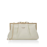 Lavie Luxe Women's Pleato 2-Compartment Frame Crossbody Sling Bag | Ladies Purse Handbag | Gift for Women
