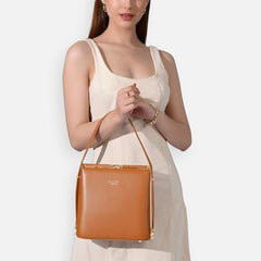 Lavie Luxe Women's Glare Satchel Bag | Satchel Handbag for Work | Ladies Purse | Stylish Shoulder Bag | Gift for Women - Goyalsons ShopMax