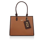 Lavie Luxe Women's Duo Quad Pro Tote Laptop Bag | Tote Laptop Bag for Work | Ladies Purse | Stylish Shoulder Bag | Gift for Women - Goyalsons ShopMax