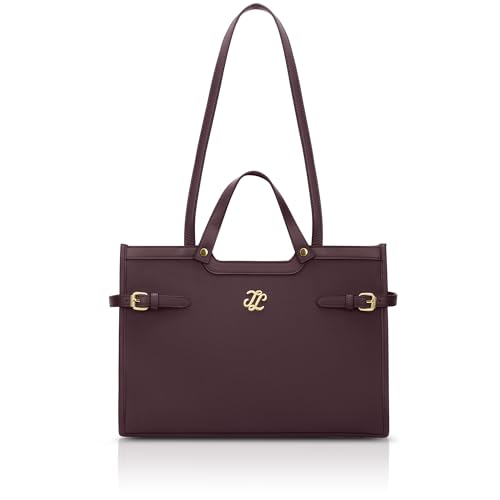 Lavie Signature Canva Dual Carry Tote Bag | Tote Bag for Work | Ladies purse | Stylish Shoulder Bag | Gift for Women - Goyalsons ShopMax
