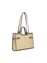 Lavie Signature Canva Dual Carry Tote Bag | Tote Bag for Work | Ladies purse | Stylish Shoulder Bag | Gift for Women - Goyalsons ShopMax