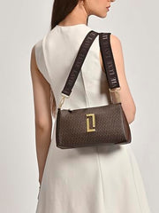 Lavie Luxe Women's Monogram Lizzy 3-Compartment Cross Body Sling Bag | Ladies Purse Handbag | Gift for Women - Goyalsons ShopMax