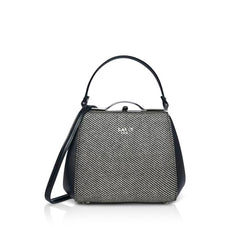 Lavie Luxe Women's Glam Fluff Frame Satchel Bag | Satchel Handbag for Work | Ladies Purse | Stylish Shoulder Bag | Gift for Women