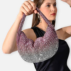 Lavie Luxe women's Gem Hobo Bag | Hobo Handbag for Work | Ladies Purse | Stylish Shoulder Bag | Gift For Women - Goyalsons ShopMax