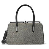 Lavie Luxe Women's Glam Book Dual Handle Satchel Handbag | Satchel Bag for Work | Ladies Purse | Stylish Shoulder Bag | Gift For Women - Goyalsons ShopMax