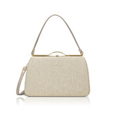 Lavie Luxe Women's Glam Book Satchel Frame Satchel Handbag | Satchel Bag for Work | Ladies Purse | Stylish Shoulder Bag | Gift For Women - Goyalsons ShopMax