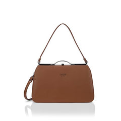 Lavie Luxe Women's Book Satchel Frame Satchel Bag | Satchel Handbag for Work | Ladies Purse | Stylish Shoulder Bag | Gift for Women - Goyalsons ShopMax