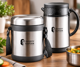 Sanjeev Kapoor Lunch Time 2-Piece Insulated Kettle & Thermo Steel Set