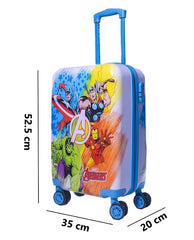 STRIDERS Avengers Kids School Bag | 20-Inch | Lightweight & Durable Backpack | Spacious Compartments | Padded Straps | Marvel Superhero Design - Goyalsons ShopMax