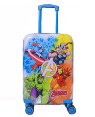 STRIDERS Avengers Kids Luggage Bag | 18-Inch | Lightweight & Durable Travel Suitcase | Spacious Compartments | Perfect for Trips, School & Holidays - Goyalsons ShopMax