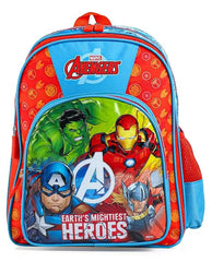 STRIDERS Avengers School Backpack for Kids Lightweight, Durable Backpack with Padded Comfortable Straps & Spacious Compartments Ideal for School & Play Age 68 Years 16 inches - Goyalsons ShopMax