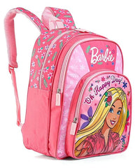 STRIDERS Barbie Kids School Backpack Stylish, Fun, Practical Backpack with Padded Comfortable Straps & Spacious Compartments Perfect for Young Learners Age 35 Years 14 inches - Goyalsons ShopMax