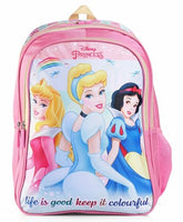 STRIDERS Disney Princess School Bag for Kids Lightweight, Durable Backpack with Padded Comfortable Straps & Adjustable Design Dreamy Pink for School & Play Age 68 Years 16 inches - Goyalsons ShopMax