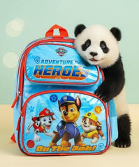 STRIDERS Paw Patrol Heroes School Bag for Kids Durable, Lightweight Backpack with Padded Comfortable Straps & Fun Character Design Perfect for School & Play Age 68 Years 16 inches - Goyalsons ShopMax